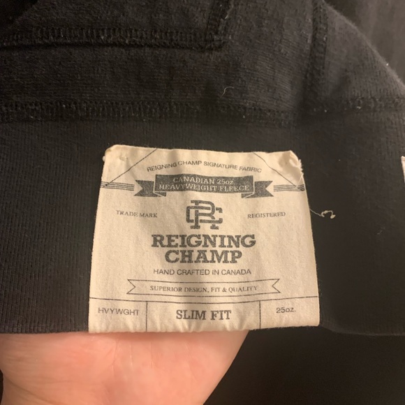 Reigning Champ Full-zip Heavyweight Hoodie - Picture 2 of 7